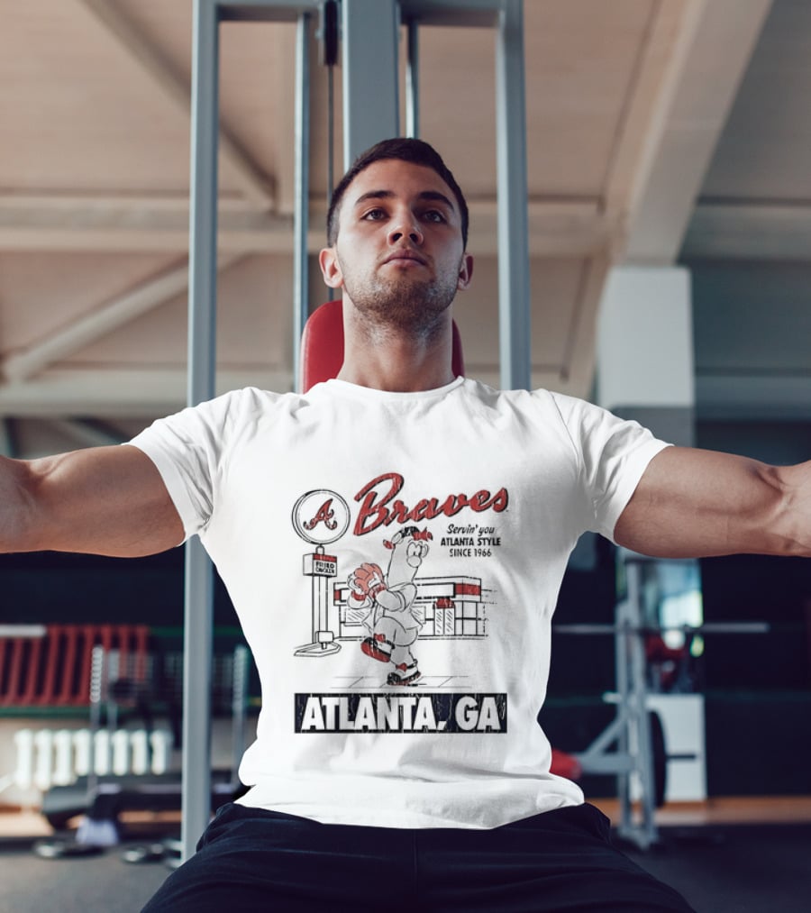 Braves Servin' You Atlanta Since 1966 Baseball Atlanta GA T-Shirt