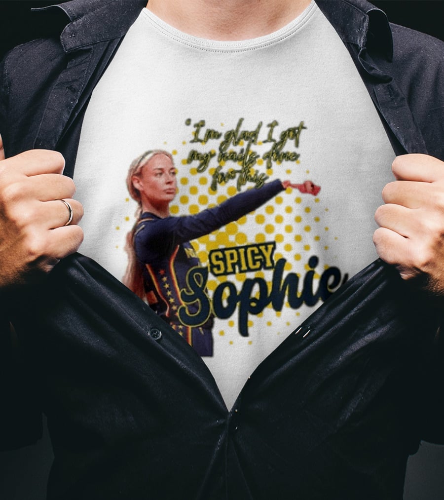 Sophie Cunningham 8 Women Basketball Spicy Sophie Point God T-Shirt