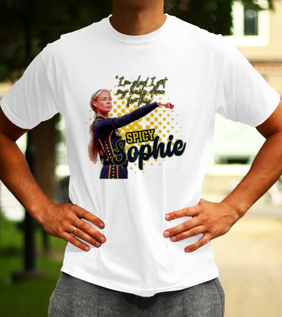 Sophie Cunningham 8 Women Basketball Spicy Sophie Point God T-Shirt