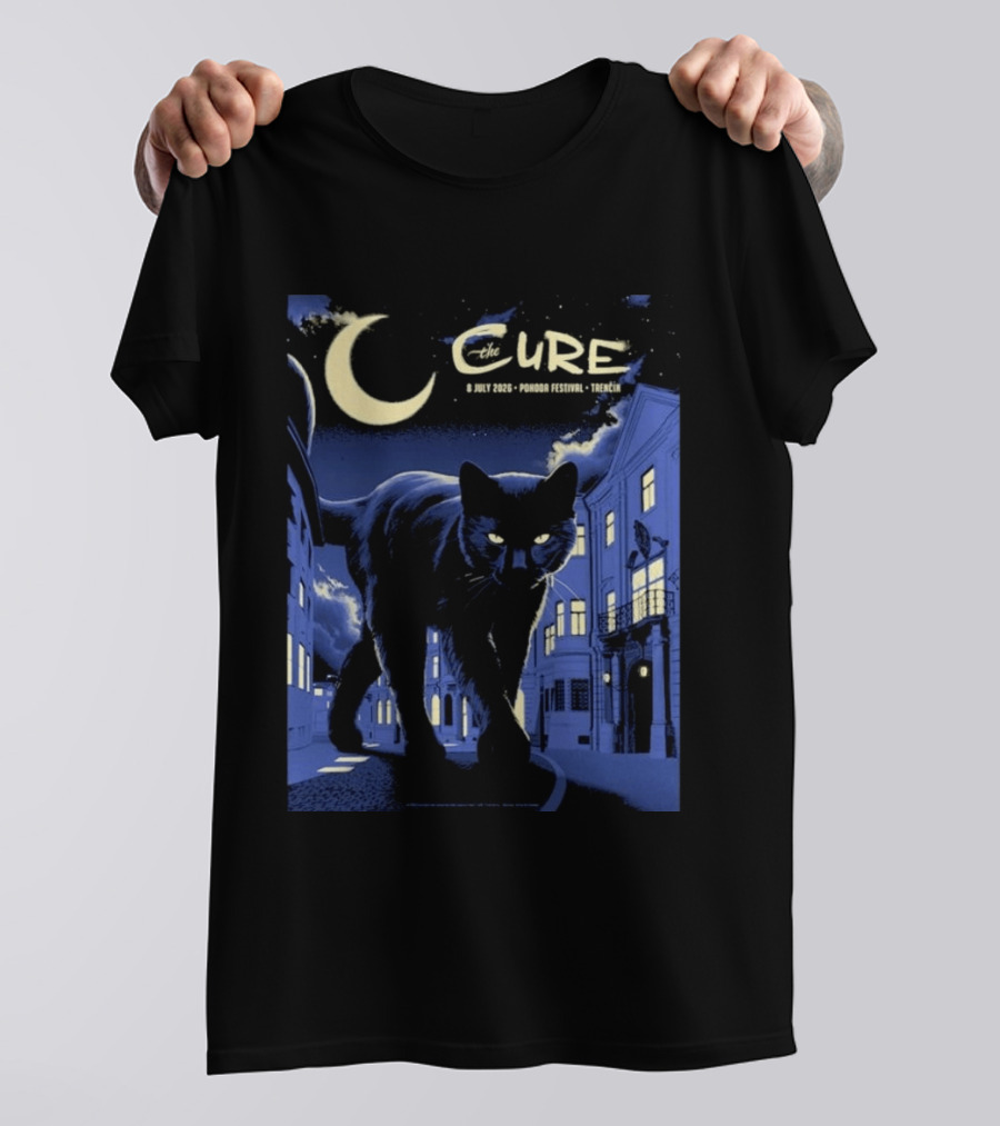The Cure Cat Moon Trencin Pohoda Festival July 8 2026 T-Shirt