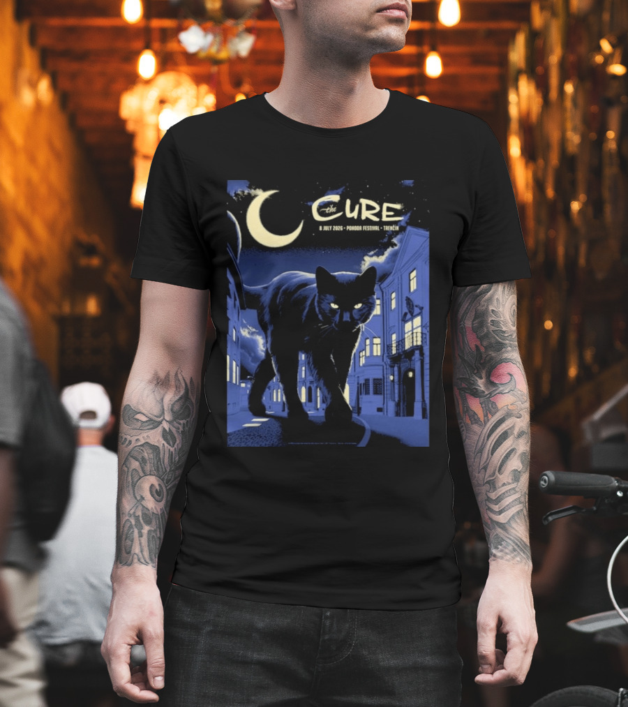 The Cure Cat Moon Trencin Pohoda Festival July 8 2026 T-Shirt