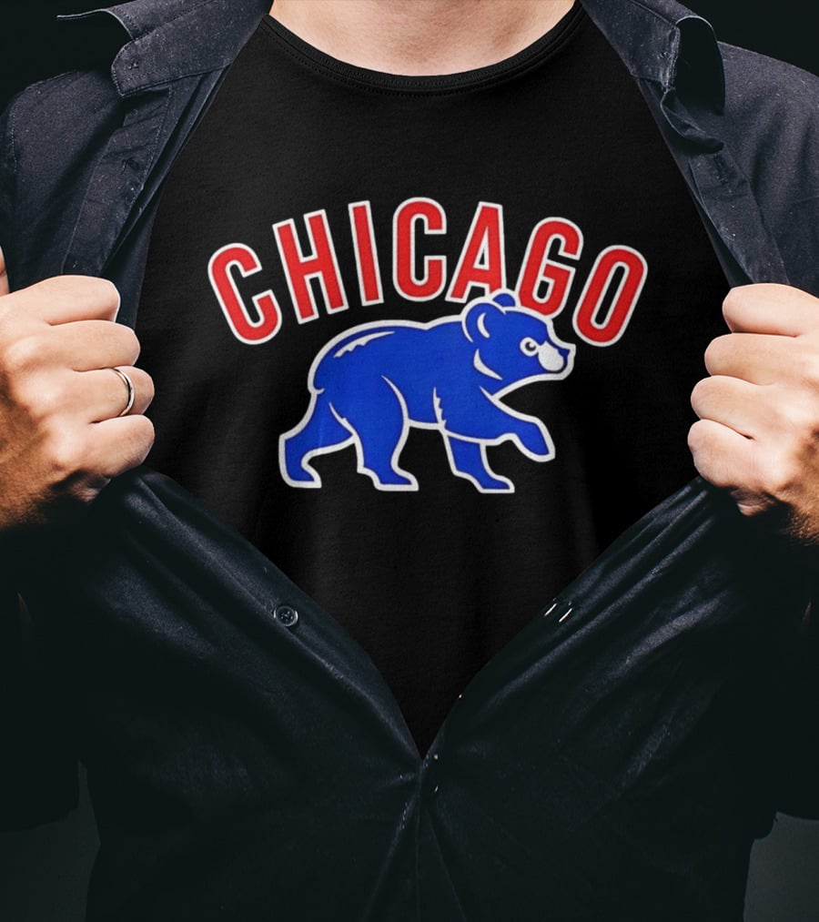 Chicago Cubs Chicago Bear T-Shirt