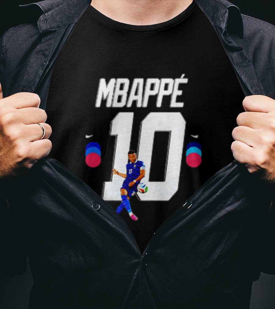 Mbappé Number 10 France World Cup 2023 T-Shirt