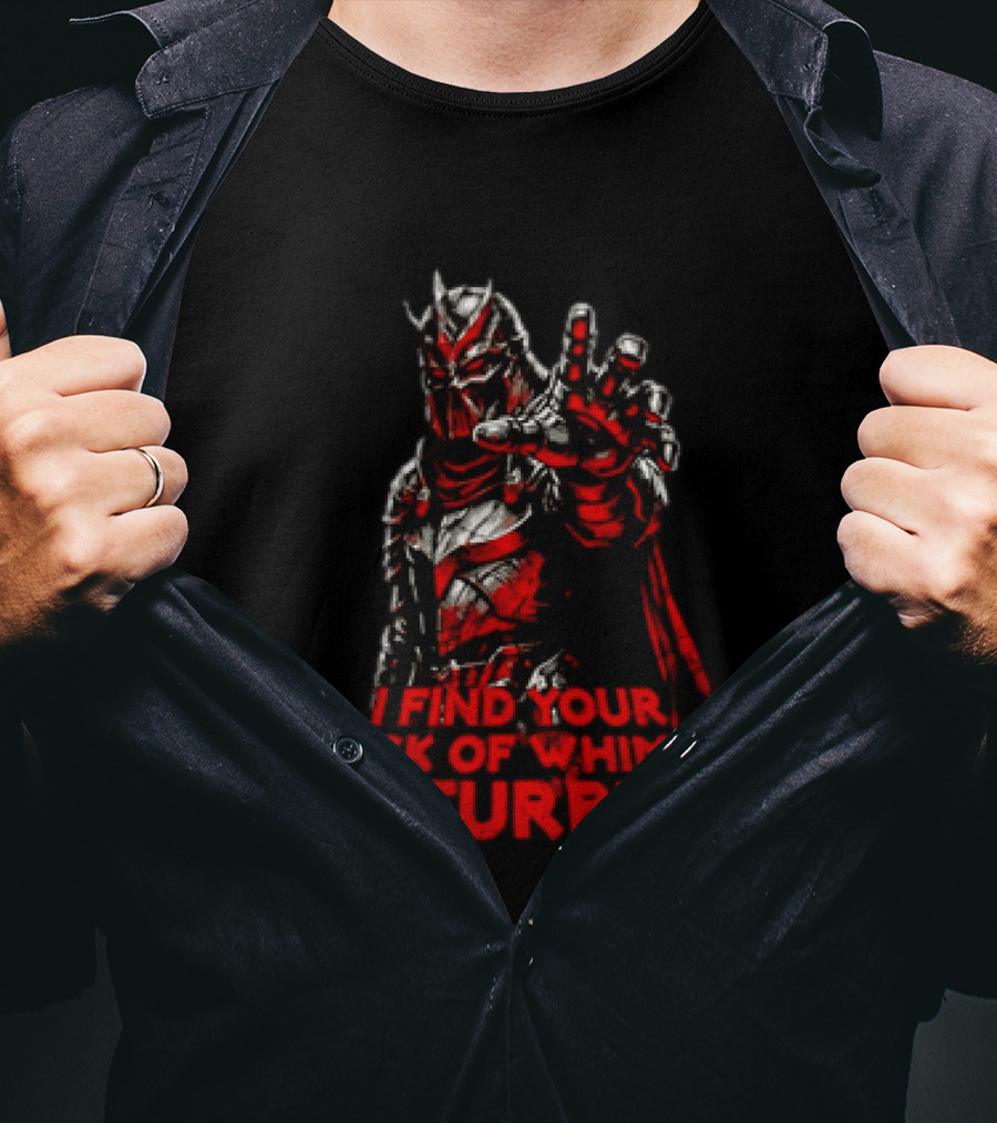 Darth Vader I Find Your Lack Of Whimsy Disturbing Villain T-Shirt