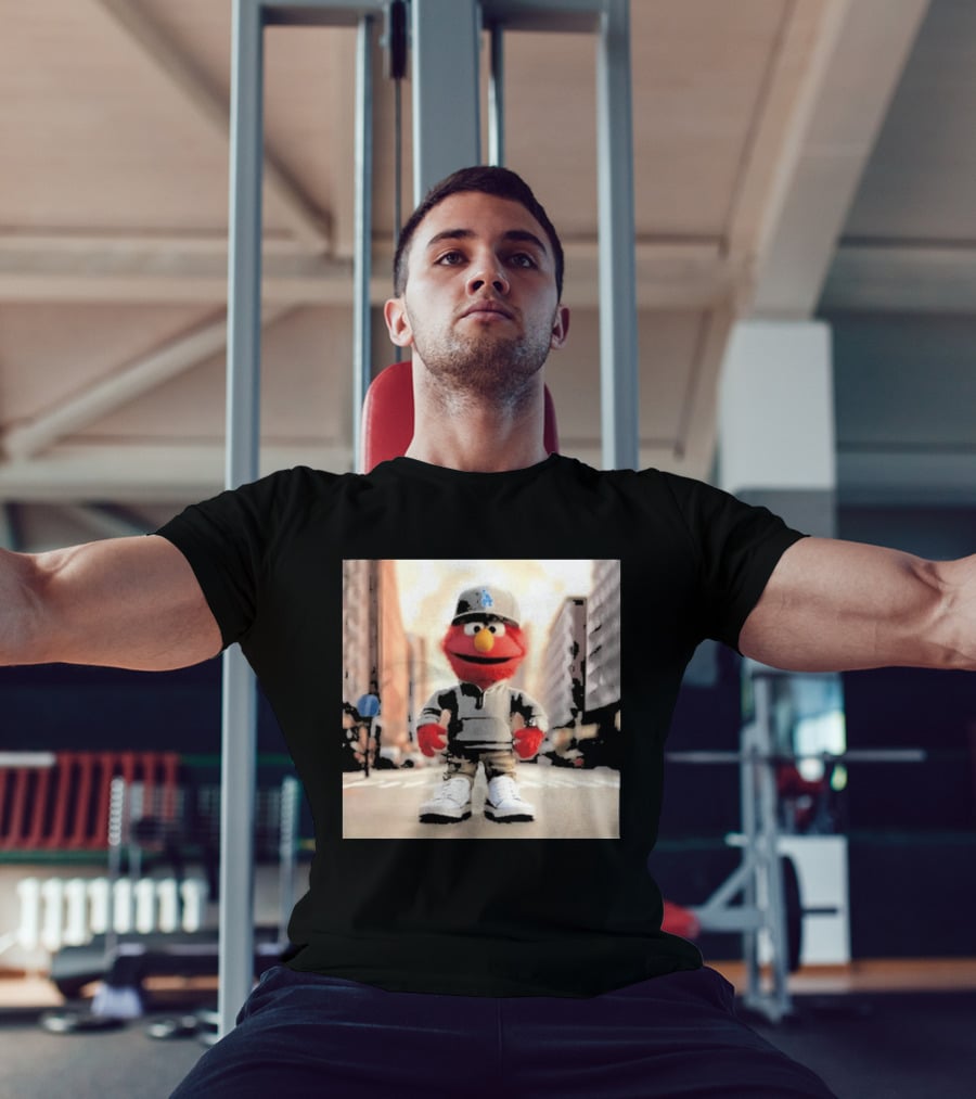 Sesame Street Elmo Streetwear New York Yankees T-Shirt