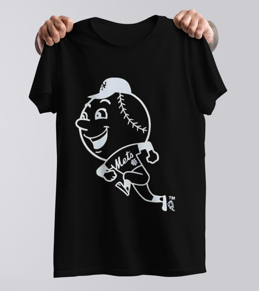Mets Mr. Met Running Baseball T-Shirt