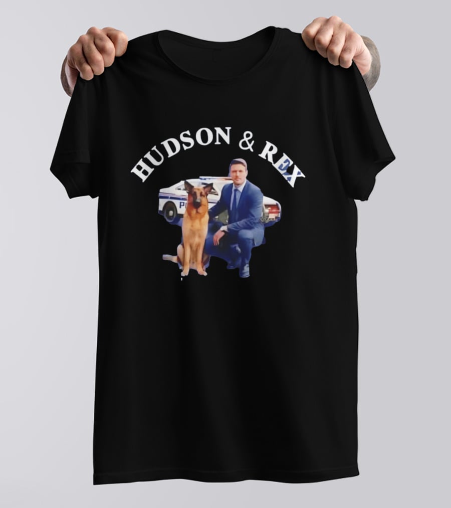 Hudson And Rex Police Partners T-Shirt