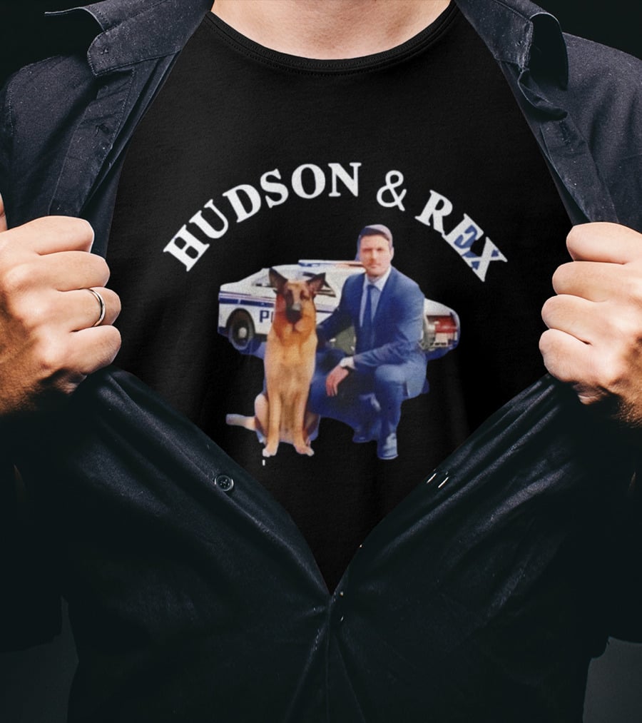 Hudson And Rex Police Partners T-Shirt