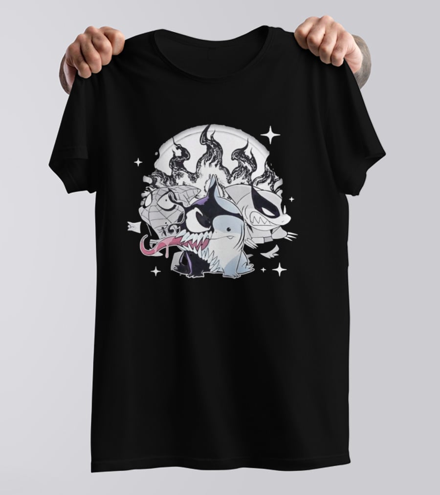 Venomous Spider Shark Wolverine Fusion With Symbiote T-Shirt