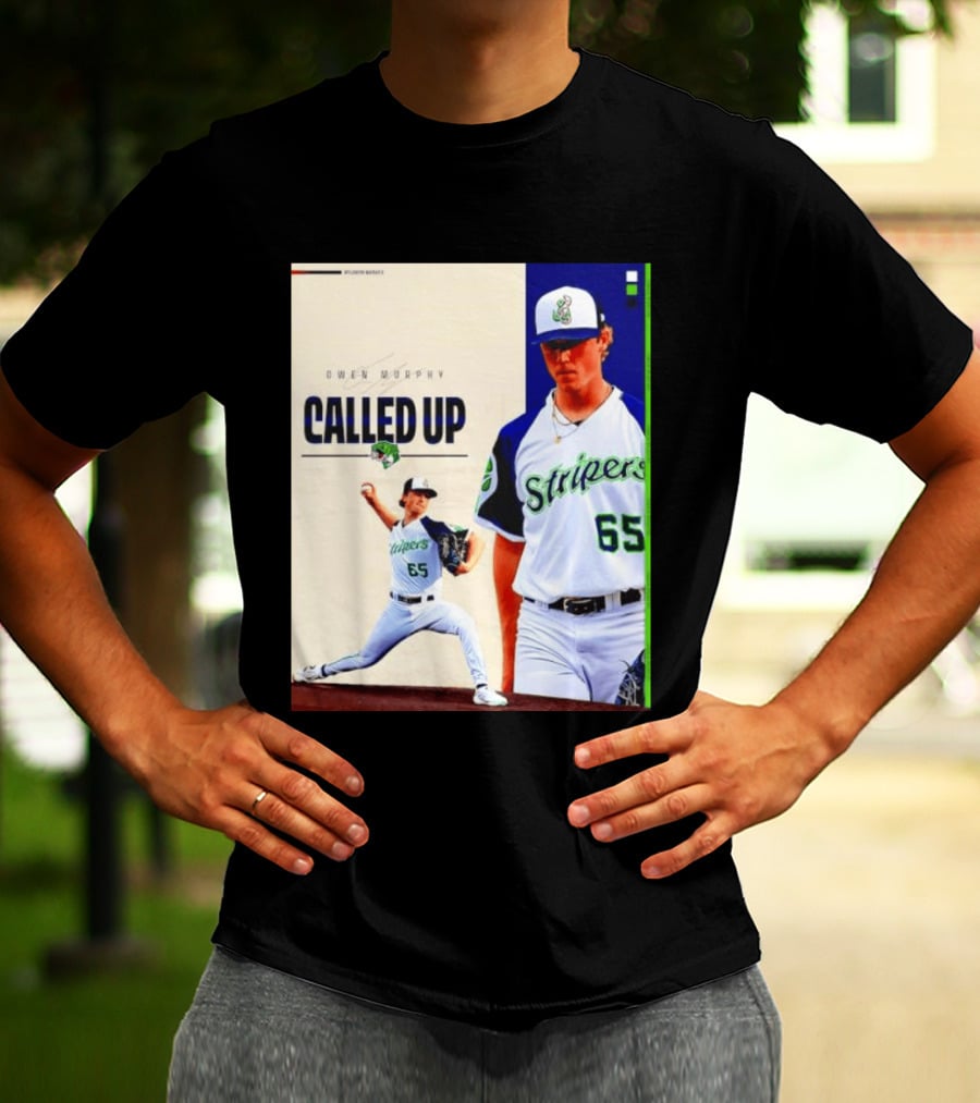 Owen Murphy Called Up Stripers 65 Player Announcement T-Shirt