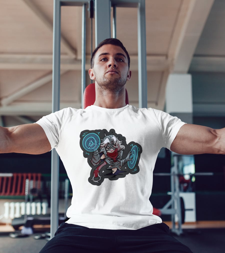 Chibi Warrior Anime Magic Casting Enchanted Spells Gaming Adventure T-Shirt