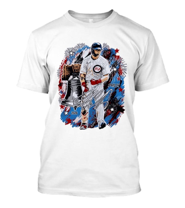 Pete Crow Armstrong Philly 2026 PCA Liberty Bell Fireworks MLB All Star Celebration T-Shirt