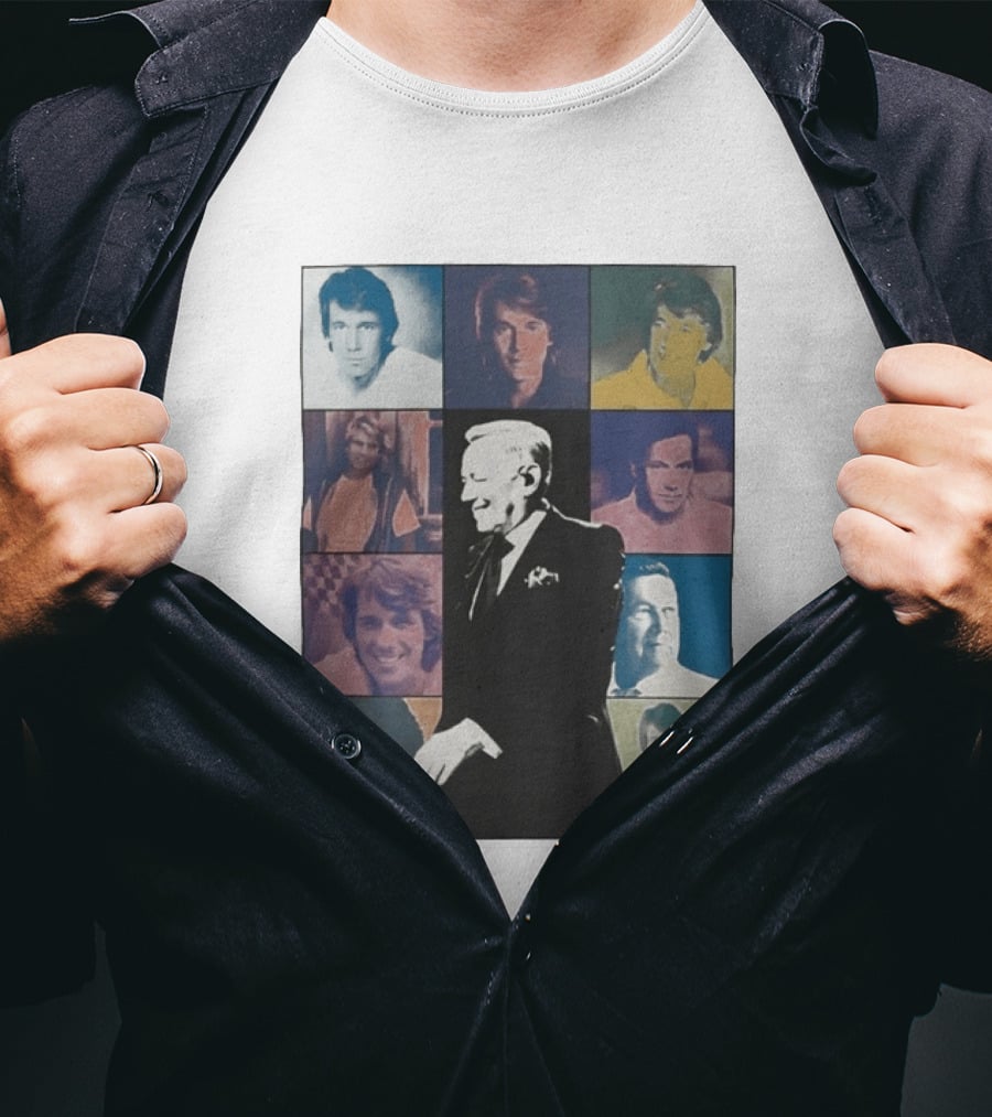 Roland Kaiser Ein Leben Für Die Musik Pop Art Tribute Collage T-Shirt