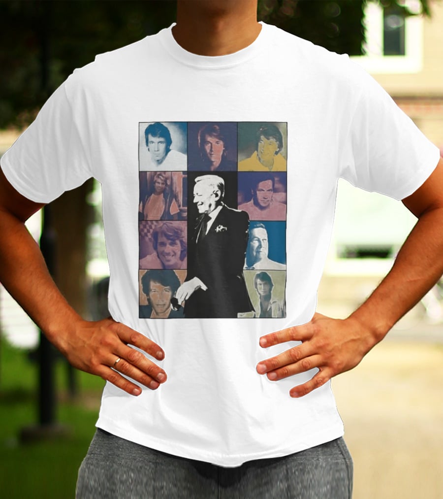 Roland Kaiser Ein Leben Für Die Musik Pop Art Tribute Collage T-Shirt