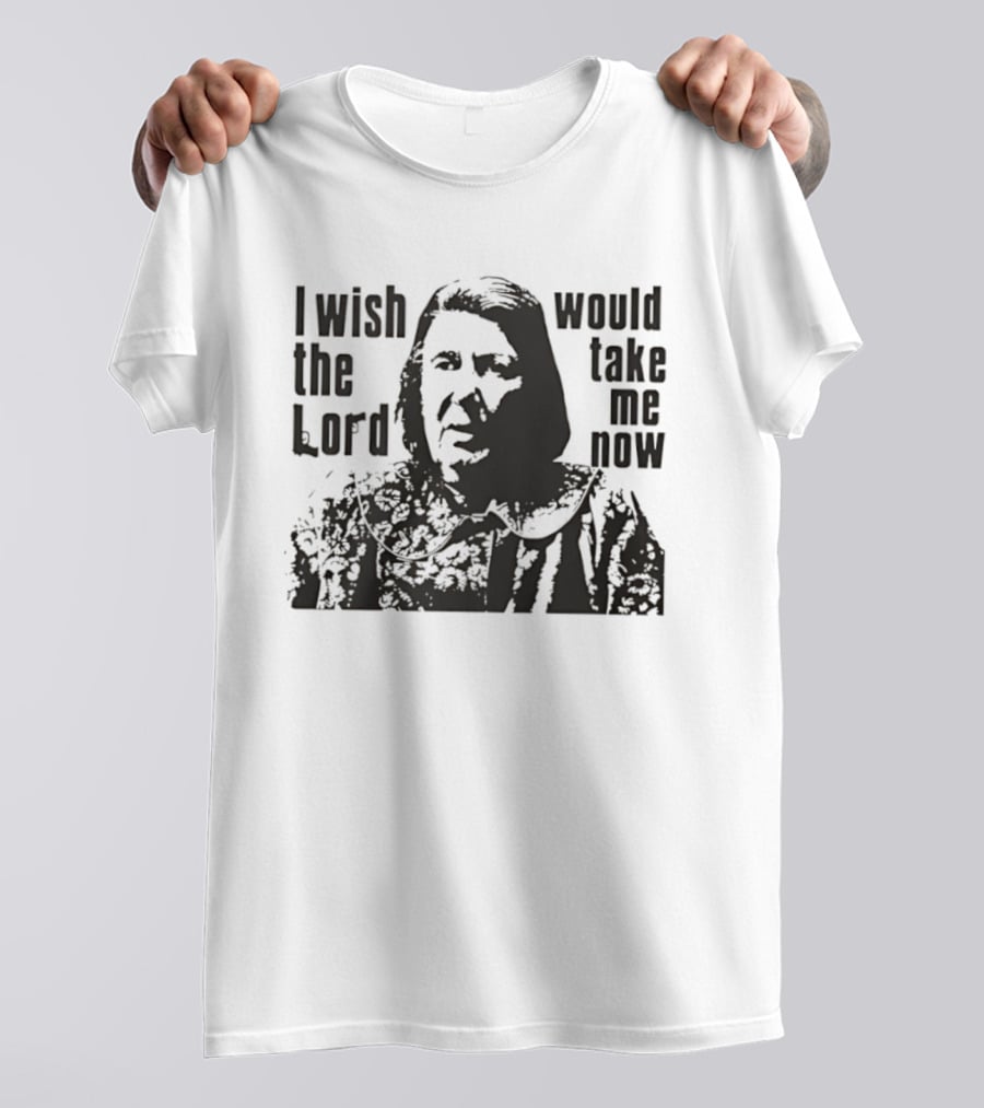 Livia Soprano The Sopranos I Wish The Lord Would Take Me Now T-Shirt