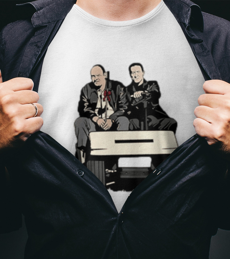 The Sopranos Tony Soprano Furio Giunta Riding Golf Cart Scene T-Shirt