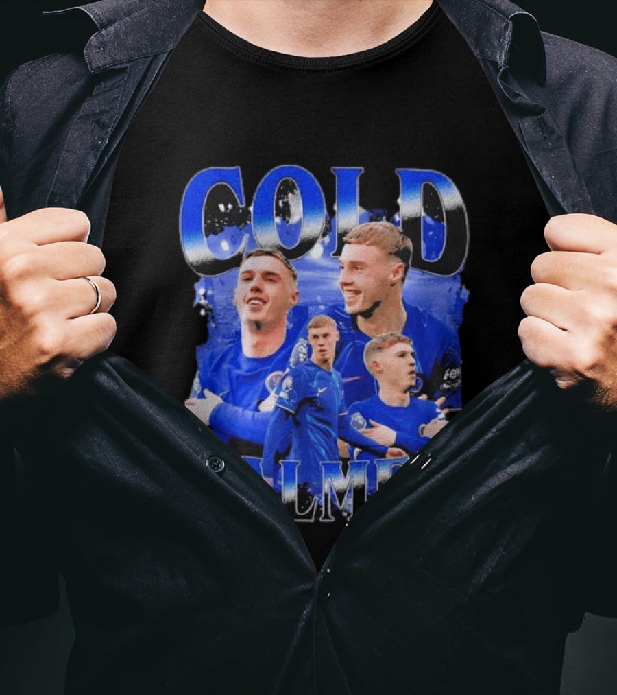 Cole Palmer Chelsea FC Cold Palmer Bootleg Soccer Player T-Shirt