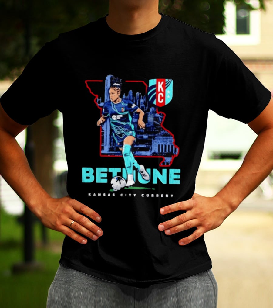 Croix Bethune Kansas City Current NWSL KC State T-Shirt