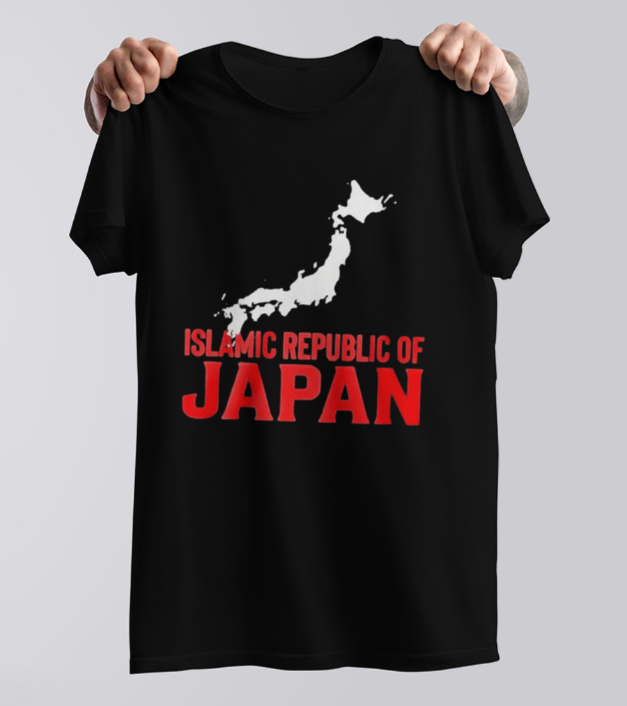 Islamic Republic Of Japan Map 2026 T-Shirt