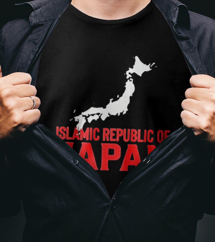 Islamic Republic Of Japan Map 2026 T-Shirt