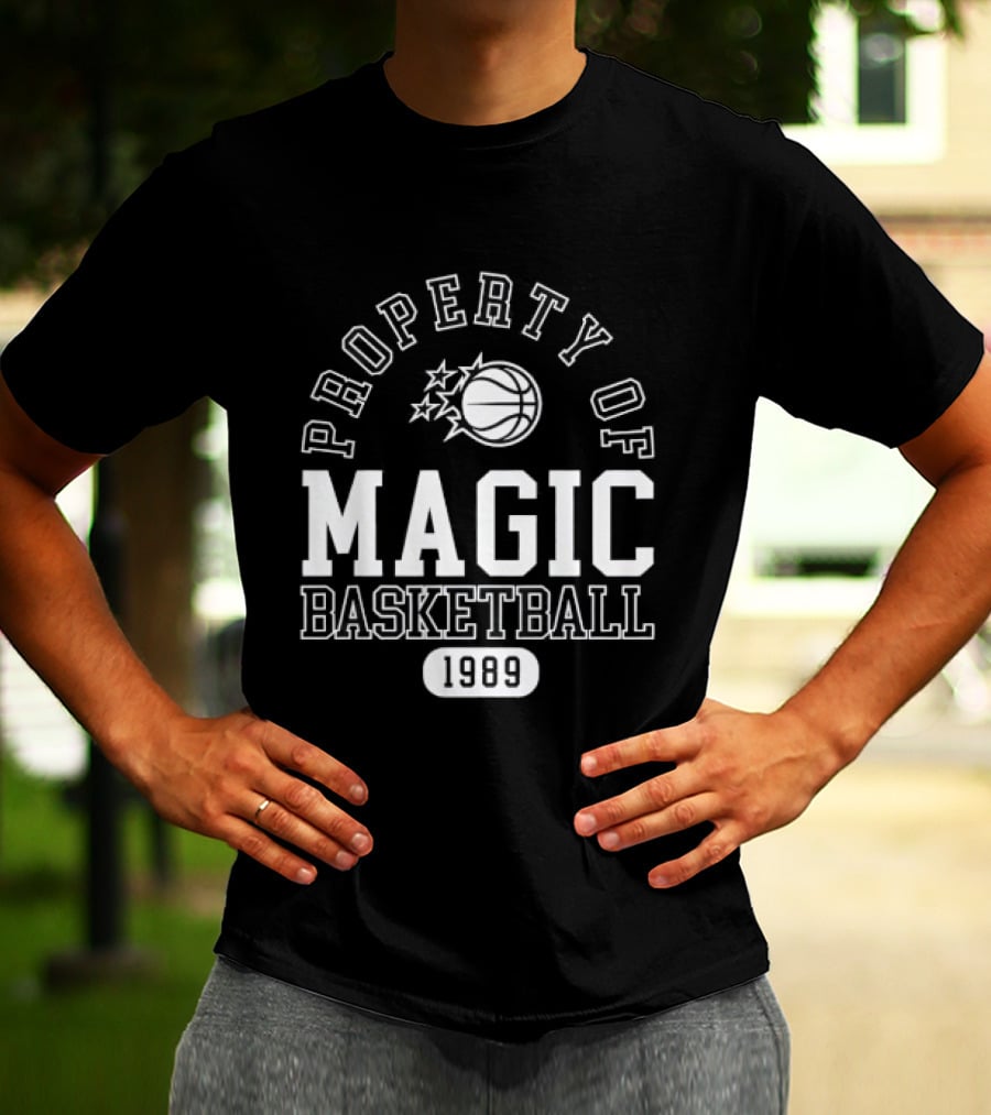 Magic Basketball 1989 Property Of Orlando Magic T-Shirt