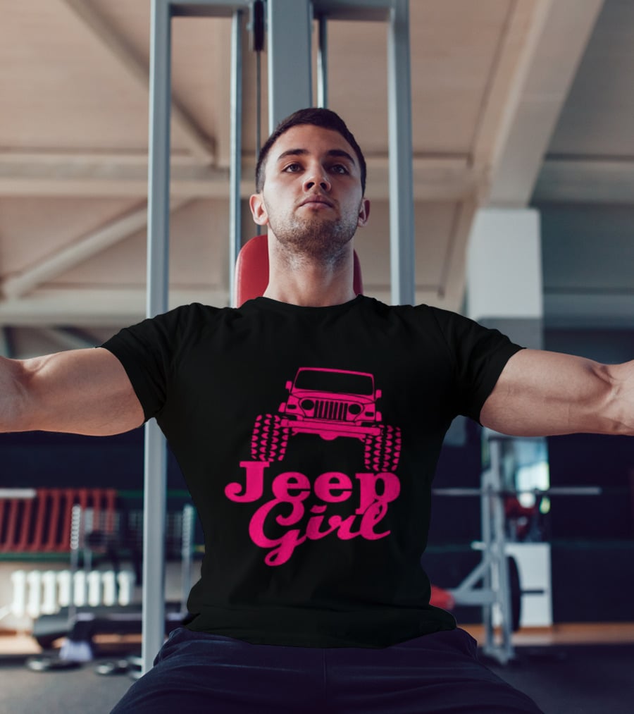 Jeep Girl Off Road Adventure Enthusiast Tire Tread T-Shirt
