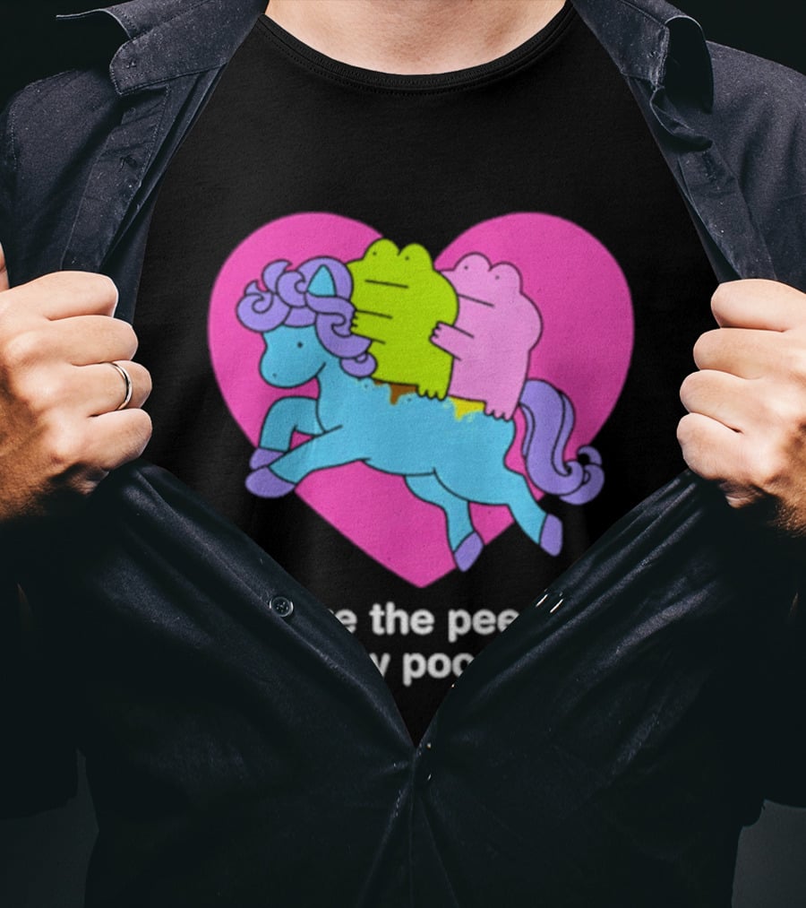 You're The Pee Pee To My Poo Poo Heart Horse T-Shirt