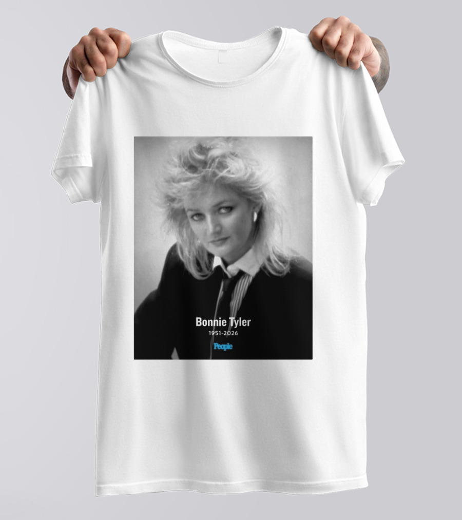 Bonnie Tyler 1951 2026 People Magazine T-Shirt