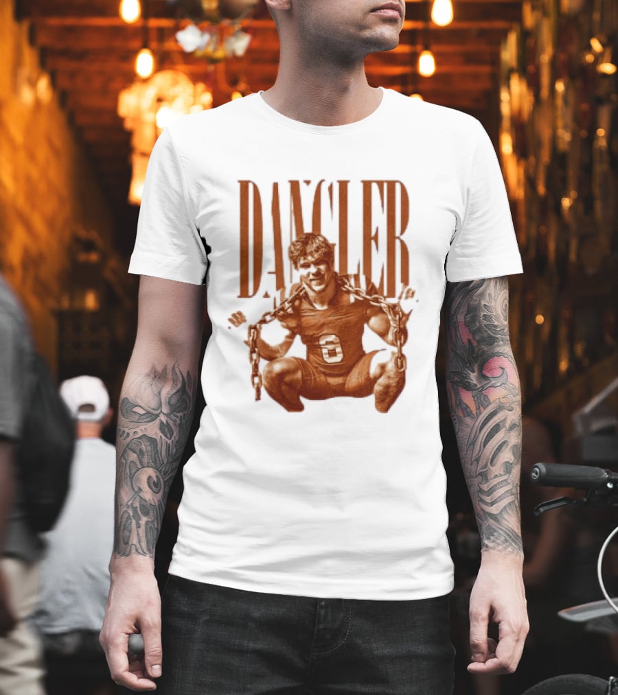 Ronin Dangler No 6 Linebacker Bradenton Florida Chain T-Shirt