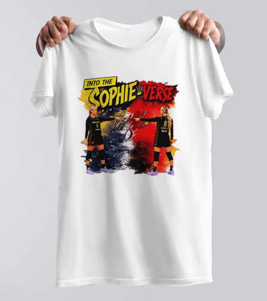 Into The Sophie Verse Sophie Cunningham Indiana Fever WNBA T-Shirt