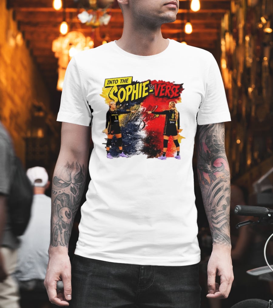 Into The Sophie Verse Sophie Cunningham Indiana Fever WNBA T-Shirt