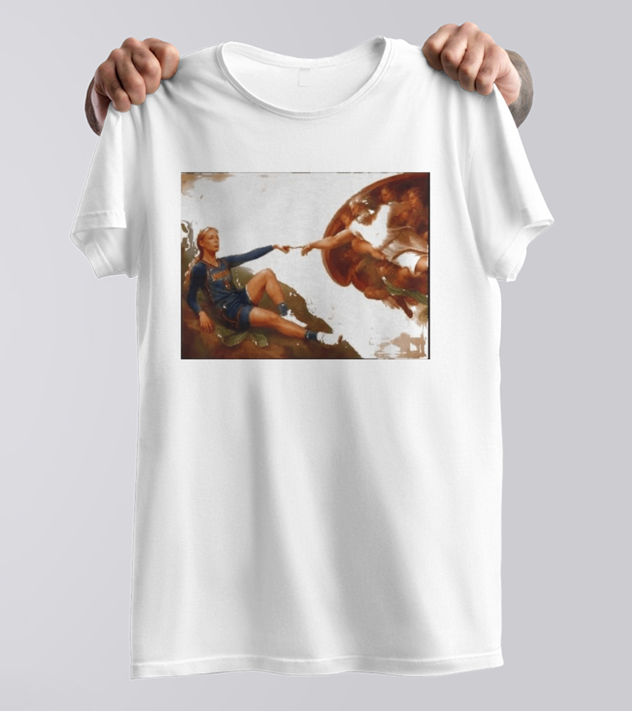 Sophie Cunningham Indiana Fever NBA 2026 Point Creation Adam T-Shirt