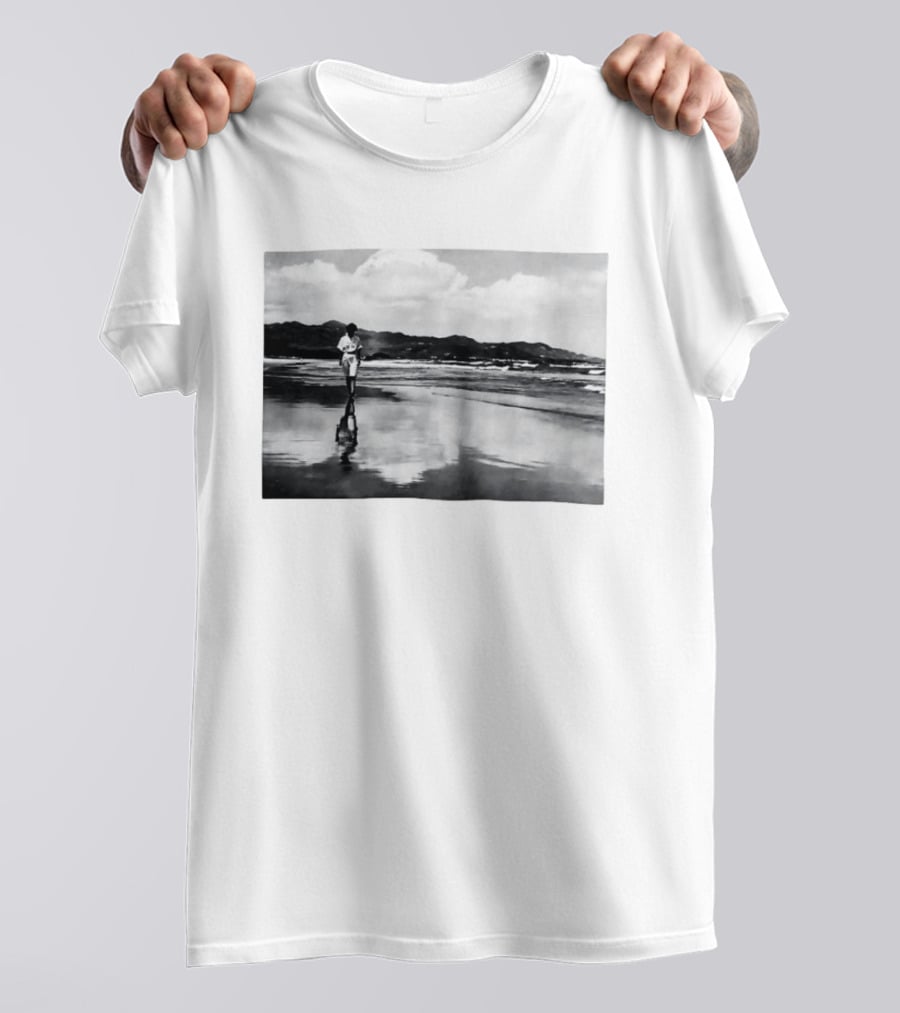Leslie Cheung Days Of Being Wild Beach Scene Fortune Star Media Black And White Photography T-Shirt