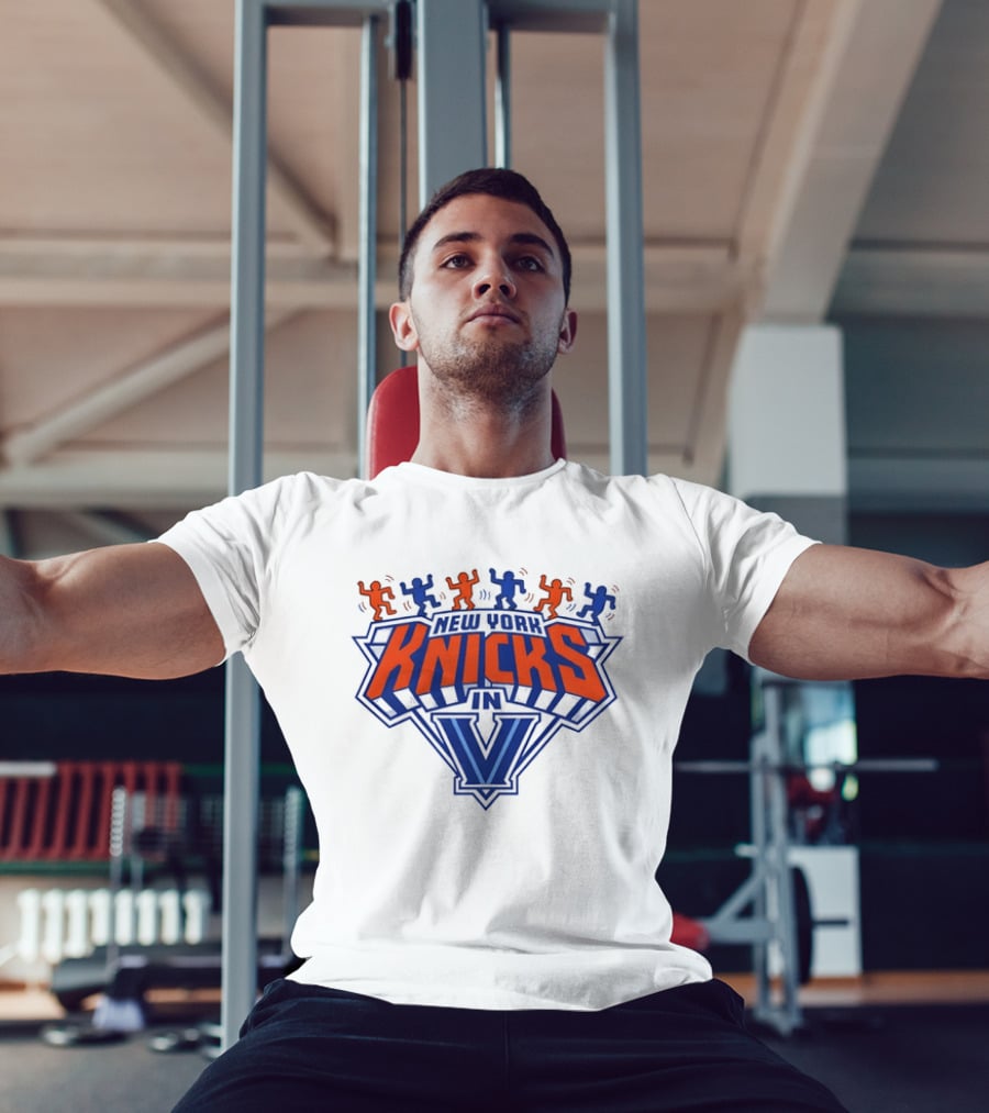 New York Knicks Vs Villanova 2026 Basketball Game Event T-Shirt