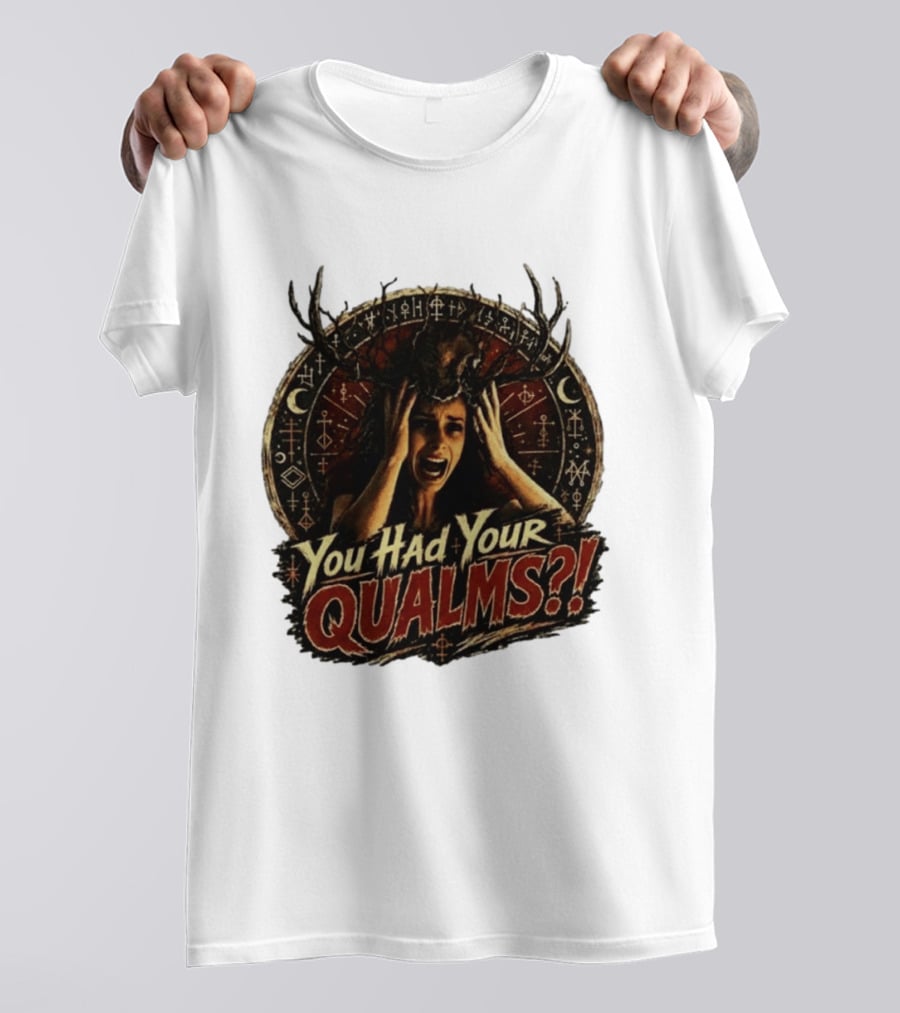 Patricia Widows Bay You Had Your Qualms Ritual Symbolism Antlered Figure T-Shirt