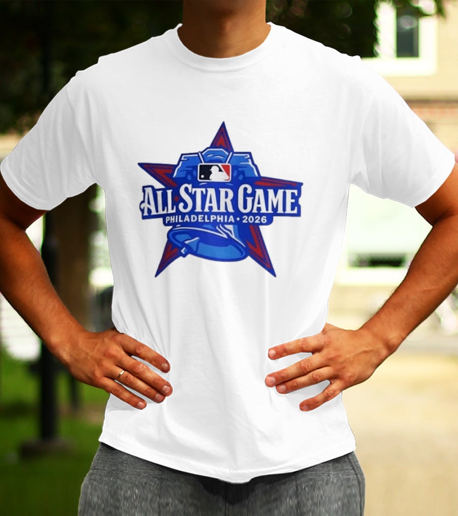Philadelphia Phillies MLB All Star Game 2026 Drop Shoulder T-Shirt