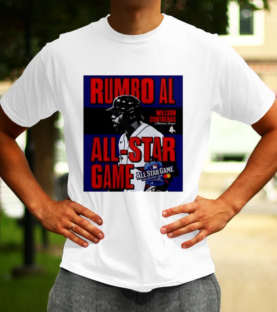 Rumbo AL All Star Game 2026 Willson Contreras Boston Red Sox Philadelphia T-Shirt