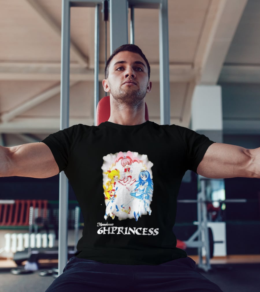 Mononoke 6HPPrincess Anime Characters Colorful Trio T-Shirt
