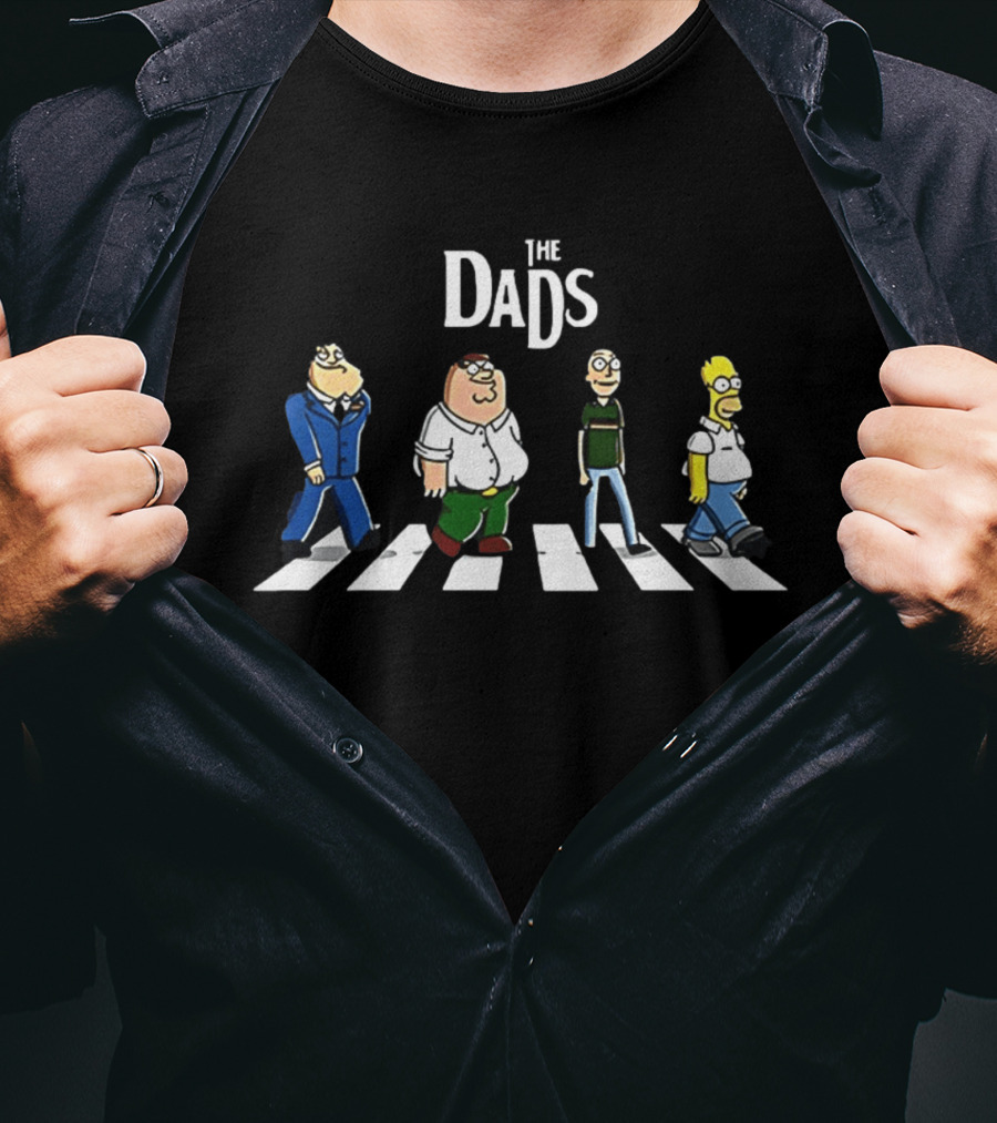 American Dad The Dads Abbey Road Walking T-Shirt