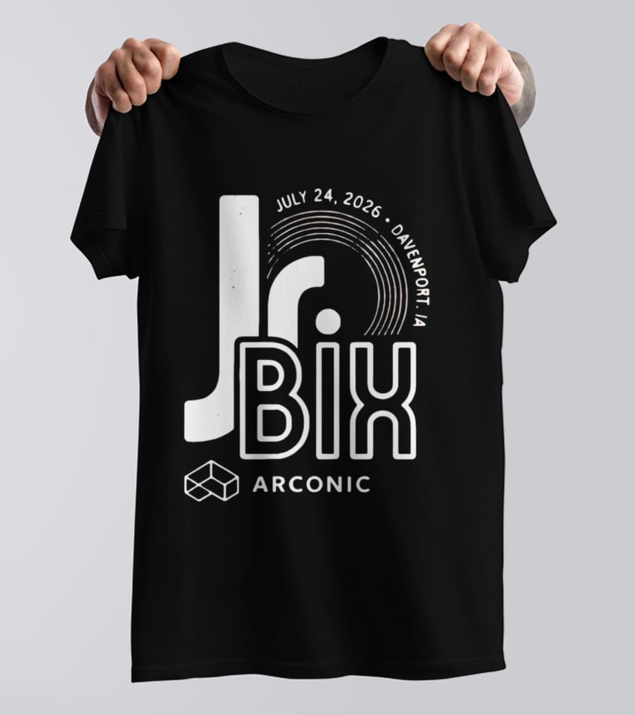 Arconic Jr Bix Event July 24 2026 Davenport IA T-Shirt