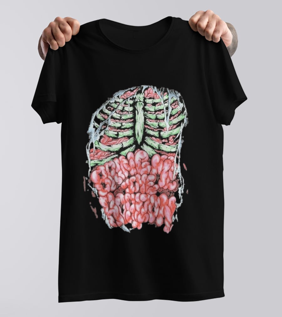 Bring Me The Horizon BMTH Ribcage Skeleton 2026 T-Shirt