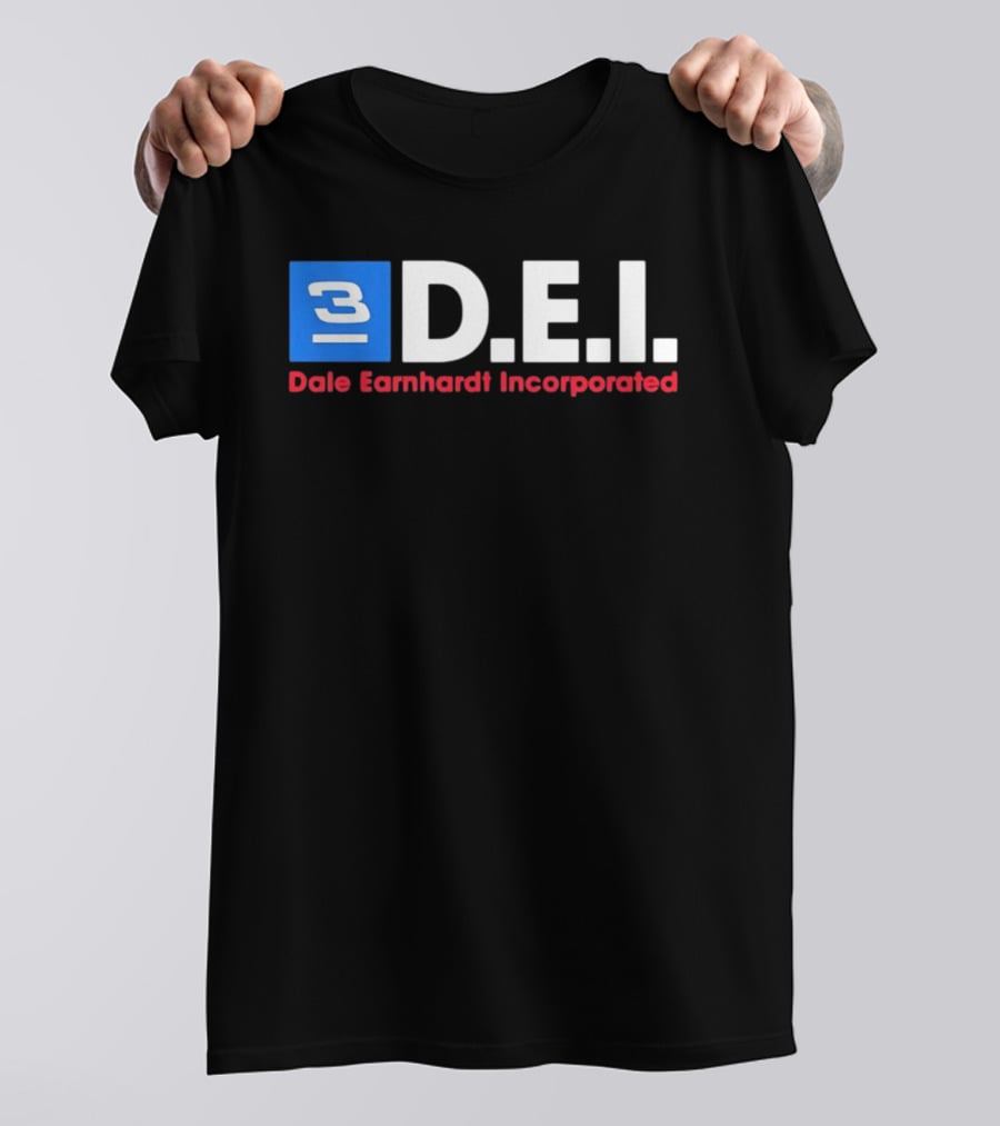 Dale Earnhardt Incorporated DEI 3 Racing Number T-Shirt