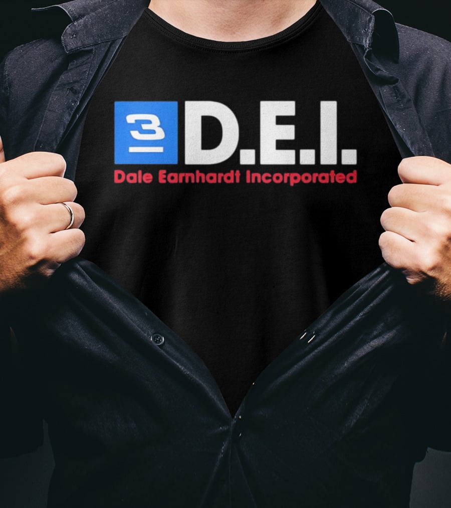 Dale Earnhardt Incorporated DEI 3 Racing Number T-Shirt