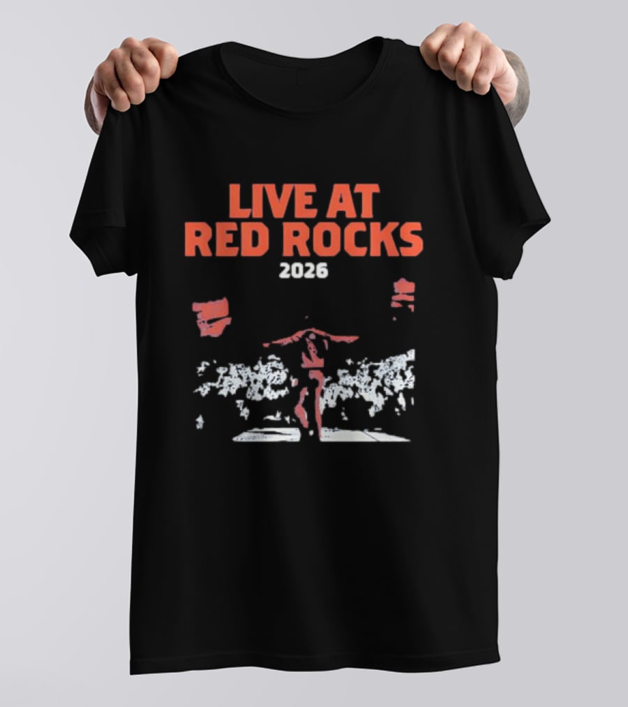 Live At Red Rocks 2026 Concert Performer Music Event T-Shirt