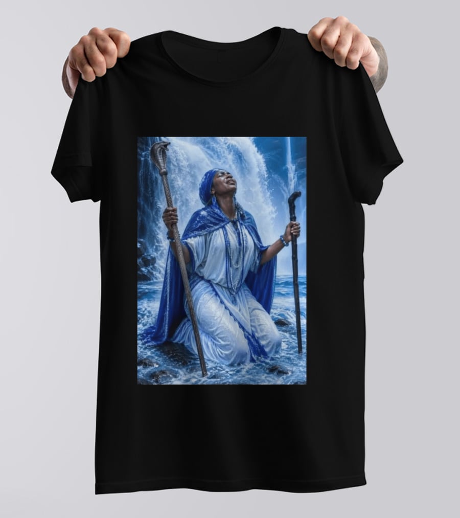 Many People Ask This Question Can I Let My Ancestors Know About My Relationship Ngiyakwazi Ukuba Ngayon Spiritual Waterfall Wisdom T-Shirt