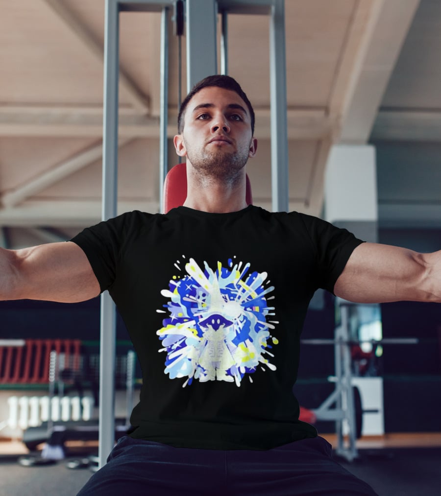 Vivi Ornitier Final Fantasy Black Mage Magic Stars Explosion T-Shirt