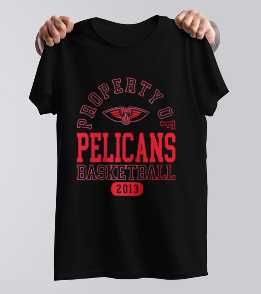 Property Of New Orleans Pelicans Basketball 2013 T-Shirt