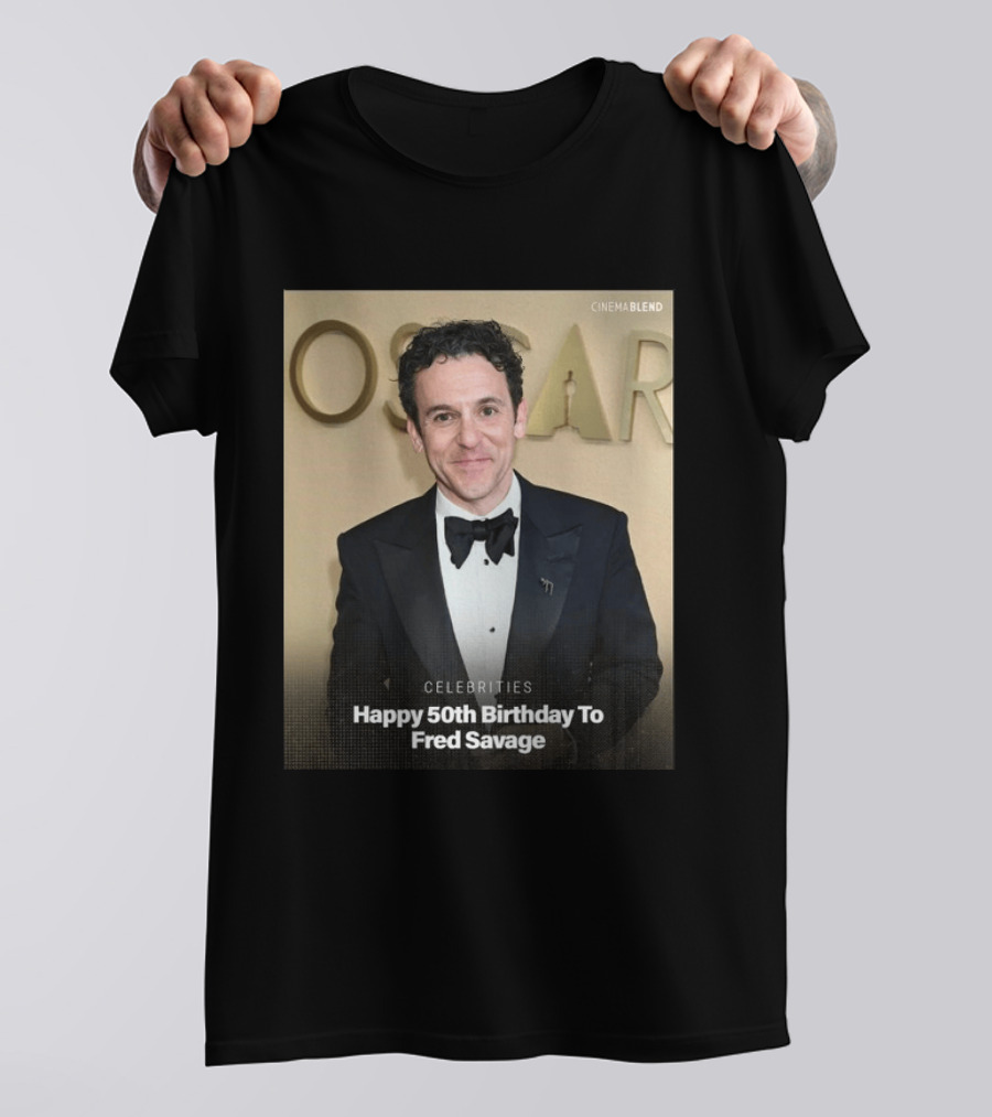 Happy 50th Birthday To Fred Savage CinemaBlend Celebrities T-Shirt