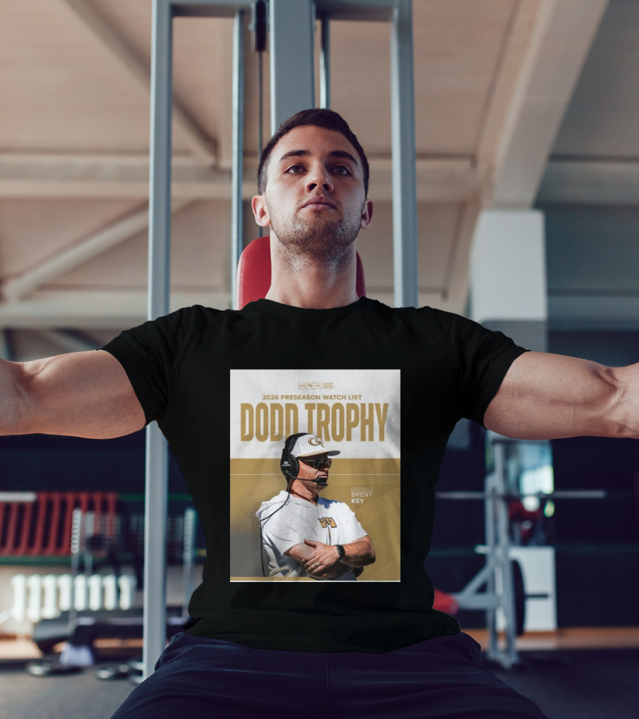 2026 Preseason List Dodd Trophy Head Coach Brent Key T-Shirt