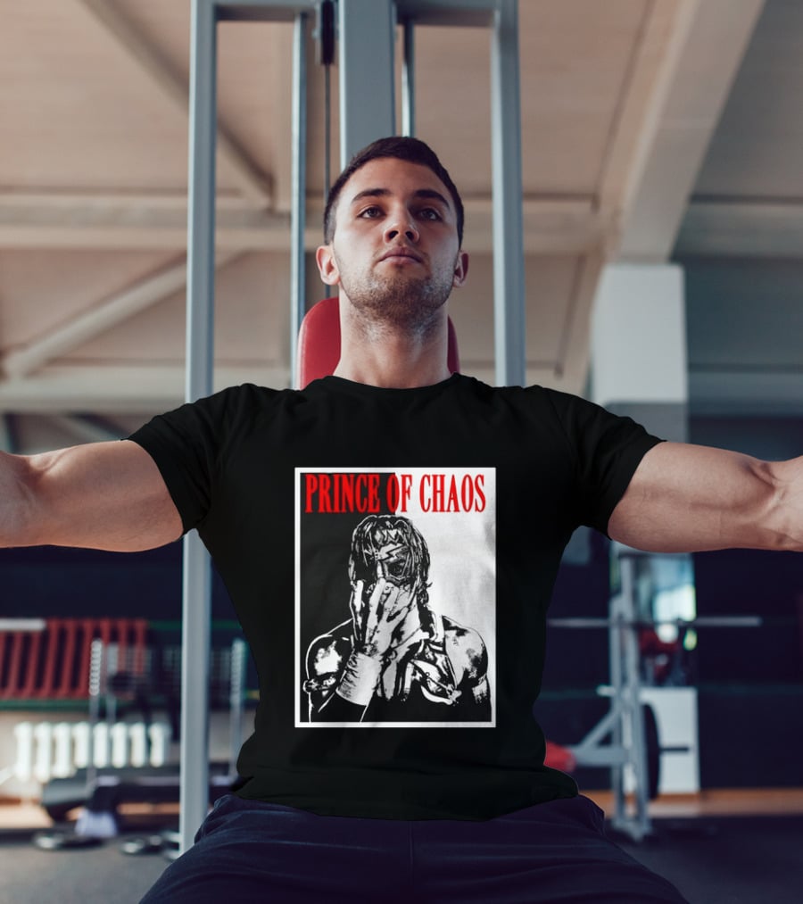 Shado Jr Prince Of Chaos Wrestling Lucha Libre Masked Wrestler T-Shirt